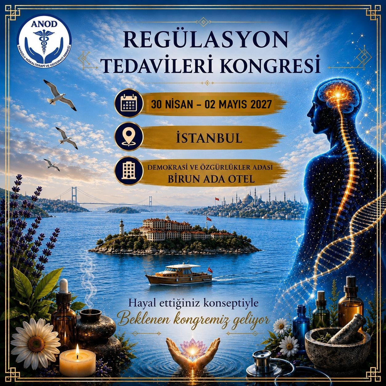 Regülasyon Tedavileri Kongresi afişi